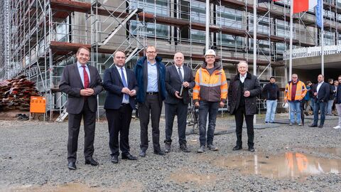 Richtfest chemische Institute